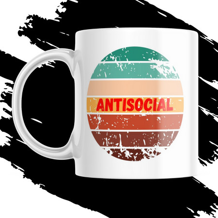 ANTISOCIAL bögre