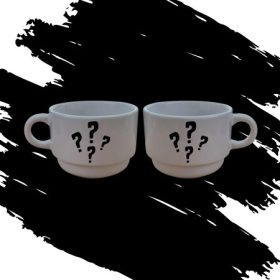 EGYEDI TERVEZÉSŰ PÁROS csésze, 2 db (170 ml)