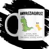ANYASZAURUSZ EGYEDI NÉVRE SZÓLÓ ANYÁK NAPI BÖGRE