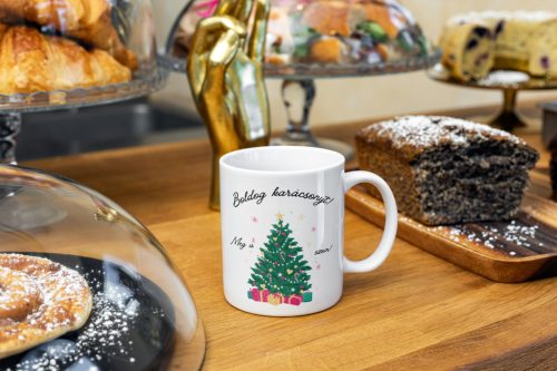 BOLDOG KARÁCSONYT bögre