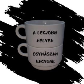 A LEGJOBB HELYEN...  páros csésze 2DB (2*170 ml)