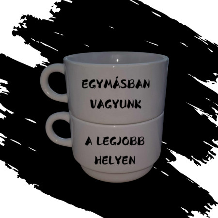 A LEGJOBB HELYEN...  páros csésze 2DB (2*170 ml)