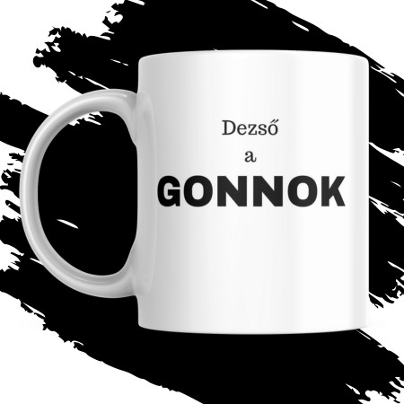 EGYEDI NÉVRE SZABHATÓ BÖGRE GONDNOKNAK