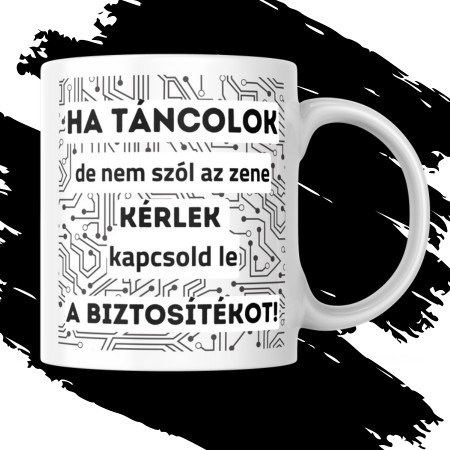 VILLANYSZERELŐKNEK bögre
