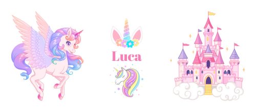 UNIKORNIS névre szóló bögre