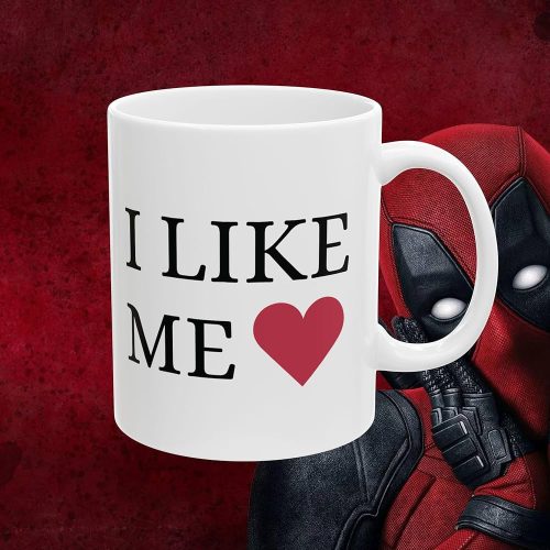 I LIKE ME (DEADPOOL & ROZSOMÁK) bögre